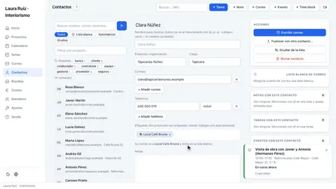 Miniatura del tutorial: CRM sencillo para autónomos: una ficha por contacto