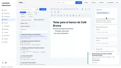 Miniatura del tutorial: Notas de clientes: guarda actas, PDF y fotos