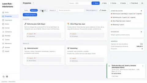Miniatura del tutorial: Organizar clientes y proyectos como autónomo